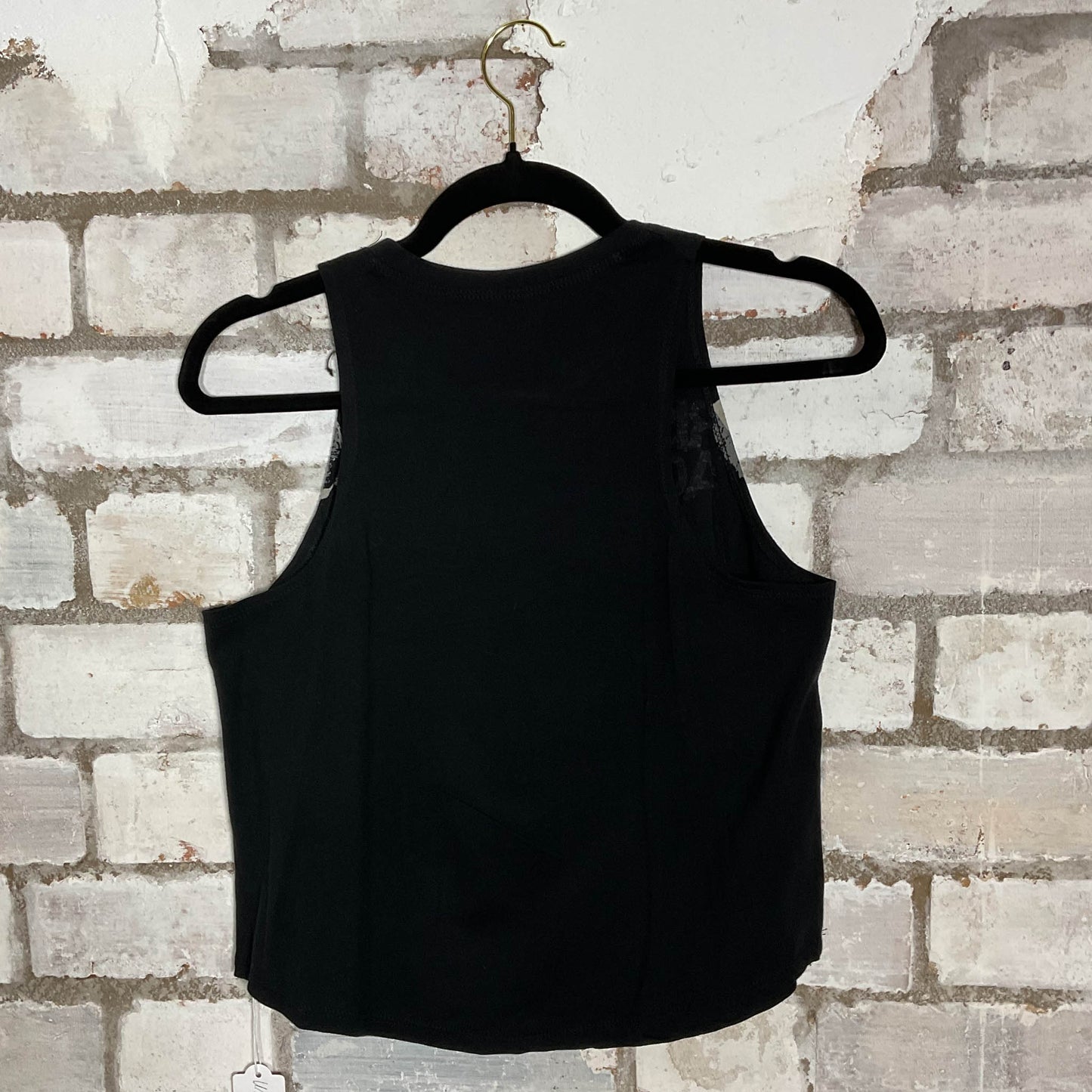 Rise Against Racerback Unwantee Upcycle Tank Top upcycled by Unwantees, sustainable fashion made in great Britain from vintage graphic tshirt Rear View