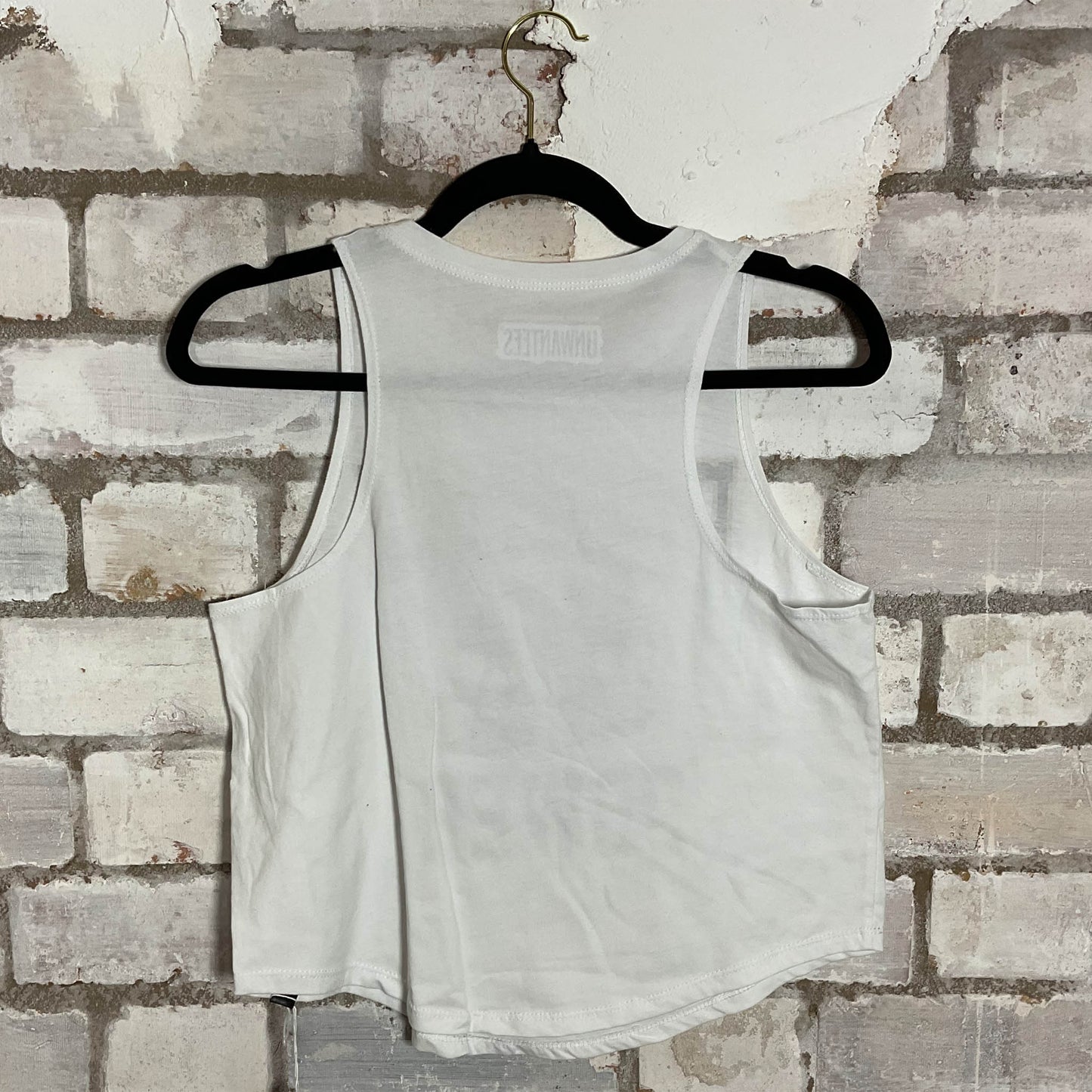 Pheonix Power Illustration Unwantee Upcycle Tank Top upcycled by Unwantees, sustainable fashion made in great Britain from vintage graphic tshirt rear view