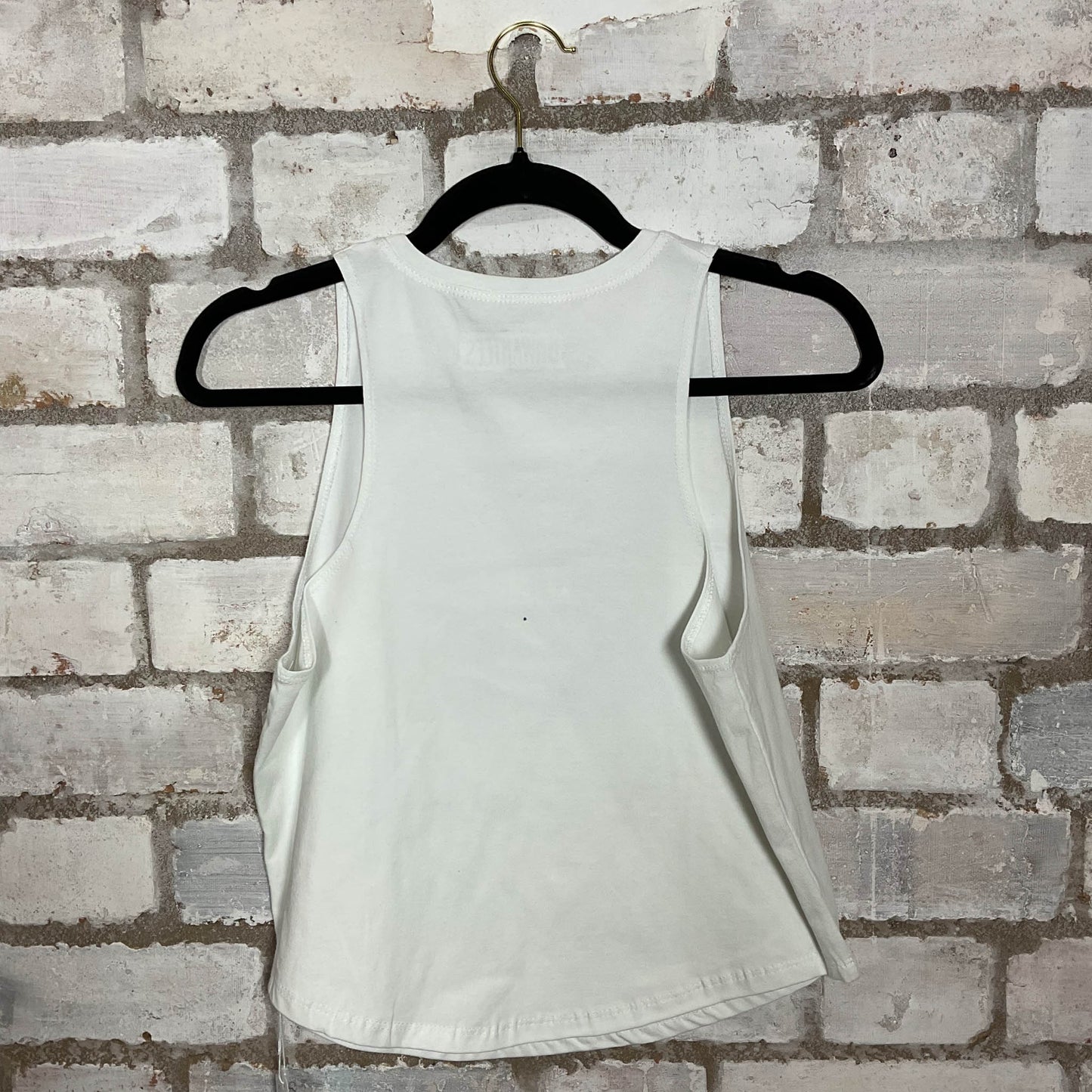 Rascal Illustration Unwantee Upcycle Tank Top upcycled by Unwantees, sustainable fashion made in great Britain from vintage graphic tshirt Rear View