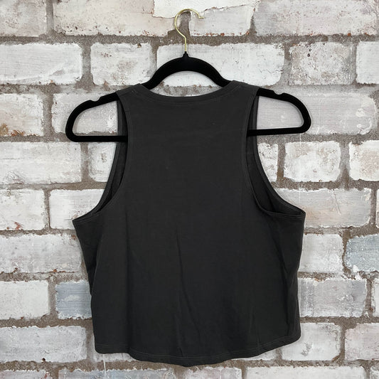 Boys-Dont-Cry-The-Cure-Racerback Upcycle Tank Top upcycled by Unwantees, sustainable fashion made in great Britain from vintage graphic tshirt rear view