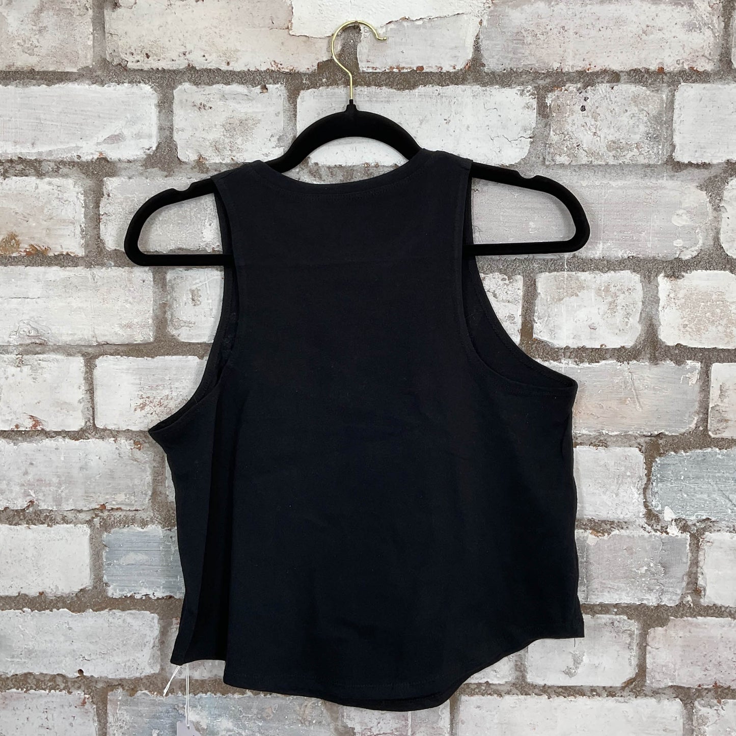 The Vamps Racerback Unwantee Racerback Unwantee Tank Top upcycled by Unwantees, sustainable fashion made in great Britain from vintage graphic tshirt rear view