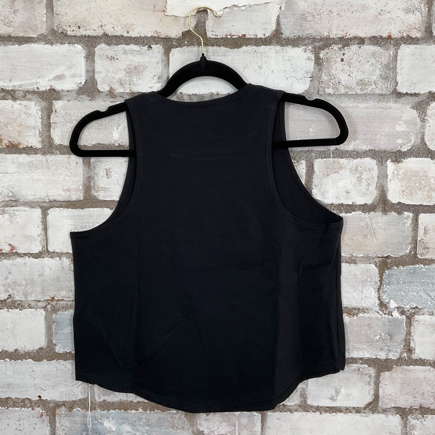 Led Zeppelin 1977 Tour Graphic Racerback Unwantee Tank Top upcycled by Unwantees, sustainable fashion made in great Britain rear view