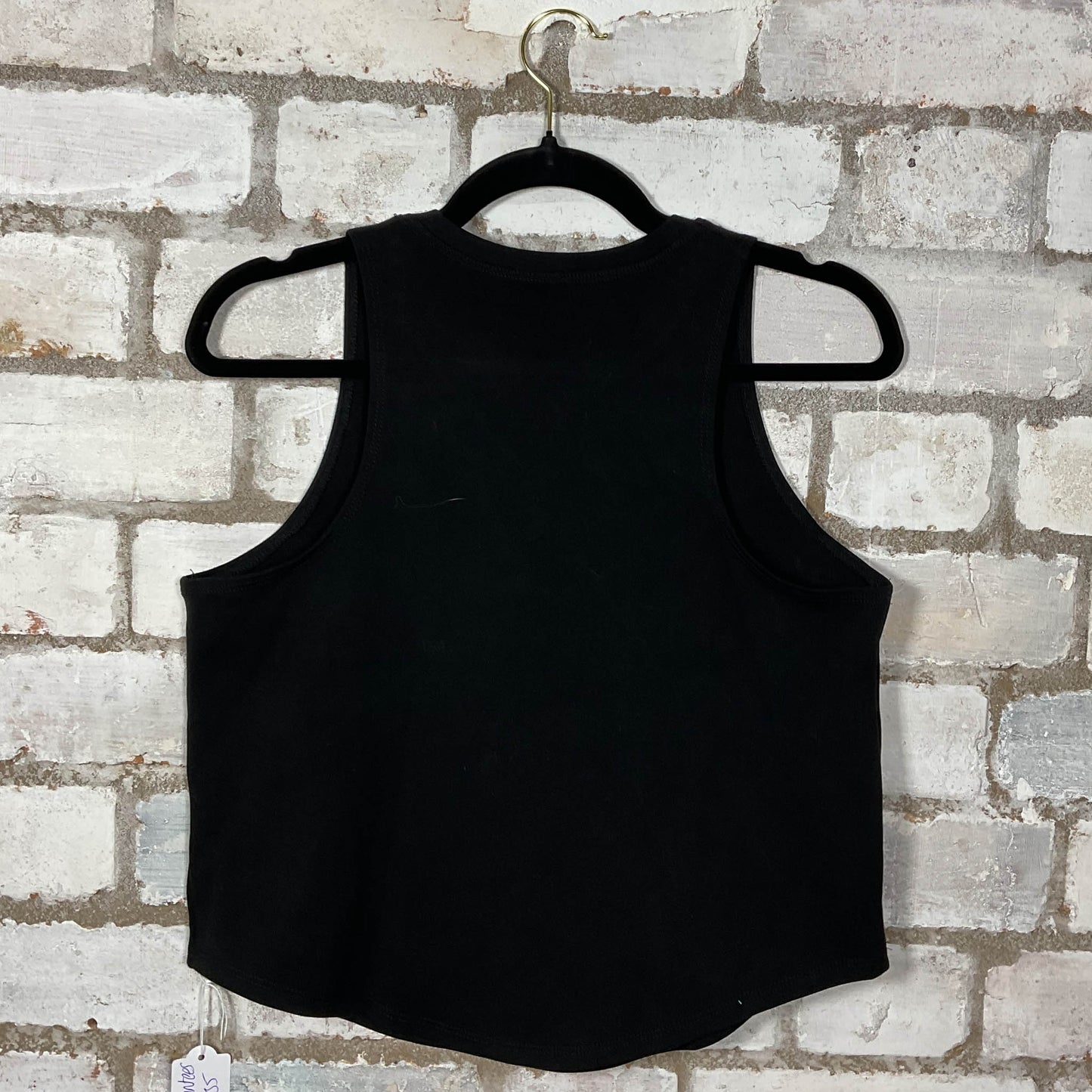 Beauty in the Struggle horse print Racerback Tank Top upcycled by Unwantees, sustainable fashion made in great Britain from vintage graphic tshirt
