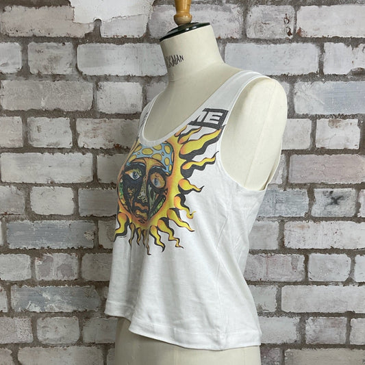 Sublime band tshirt recycle by Unwantees, Sublime band tank top, Sublime vest top, band tshirt upcycle, recycled fashion by Unwantees, Scoop neck tank top
