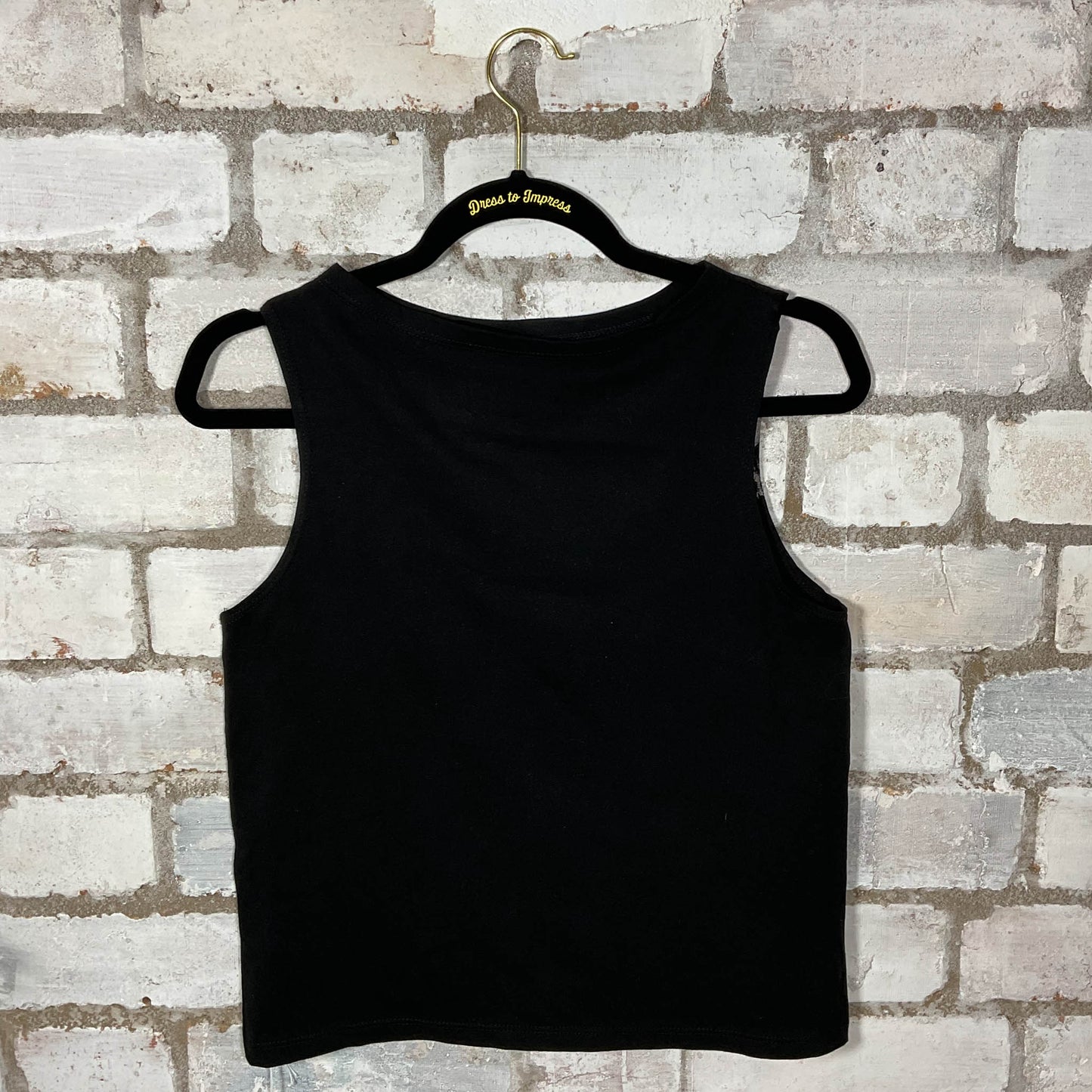 Green Day Unwantee Upcycle Tank Top upcycled by Unwantees, sustainable fashion made in great Britain from vintage graphic tshirt Rear View
