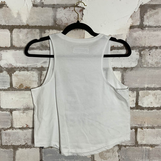 Pheonix Power Illustration Unwantee Upcycle Tank Top upcycled by Unwantees, sustainable fashion made in great Britain from vintage graphic tshirt rear view