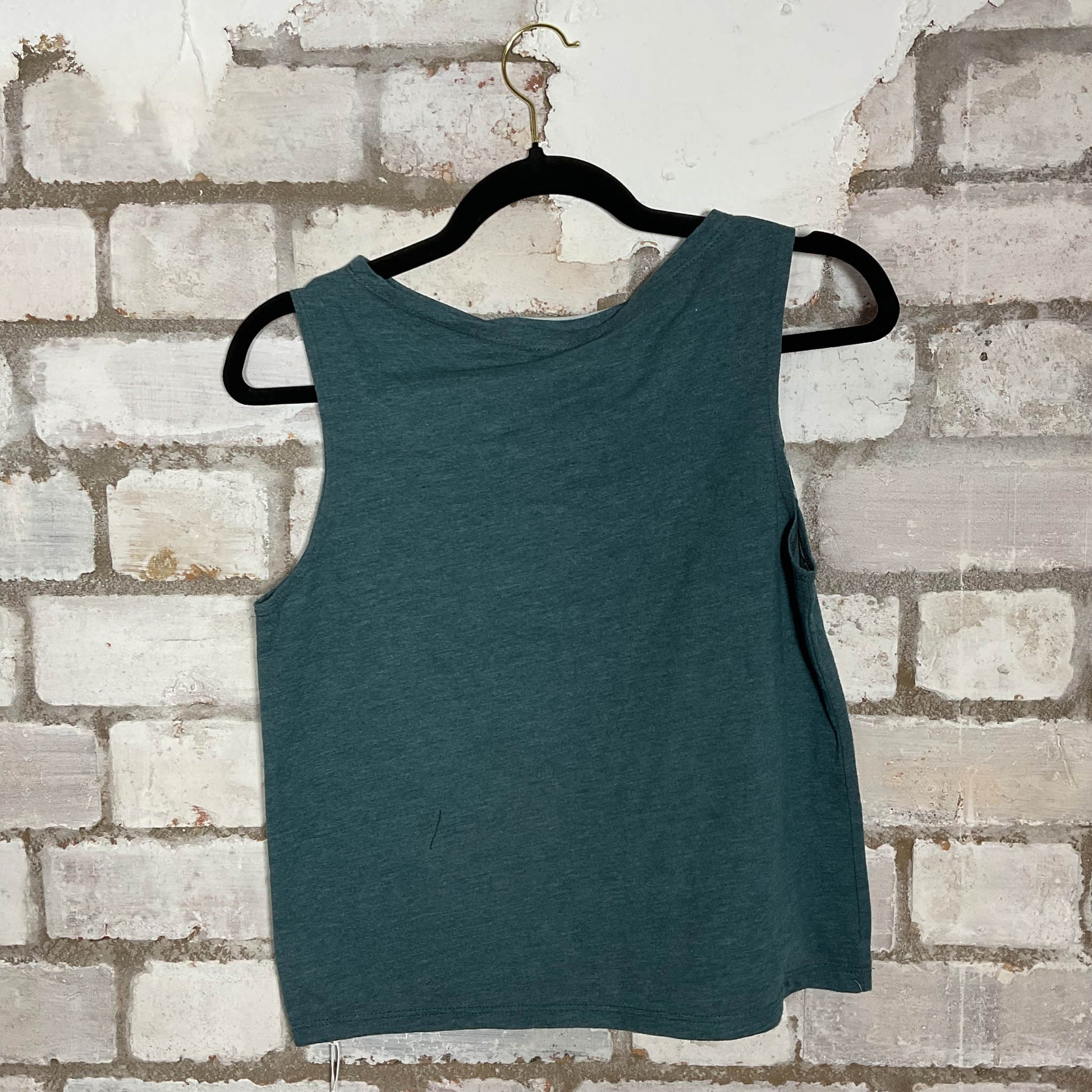 Heaven Can Wait Illustration Unwantee Upcycle Tank Top upcycled by Unwantees, sustainable fashion made in great Britain from vintage graphic tshirt