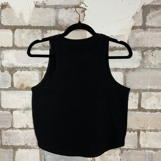 Ben Sherman Brit Pop Racerback Unwantee Upcycle Tank Top upcycled by Unwantees, sustainable fashion made in great Britain from vintage graphic tshirt rear view