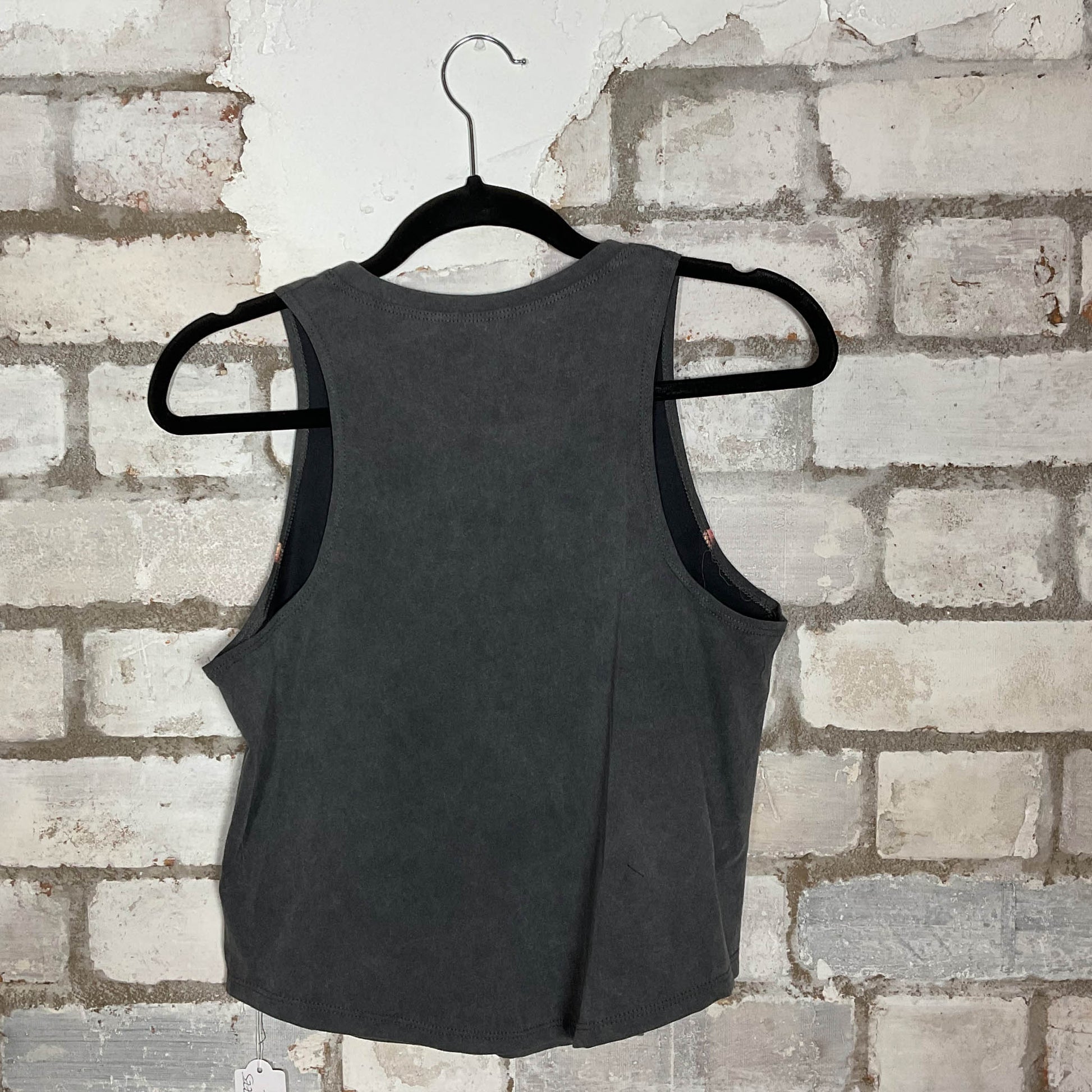 Angels Squad Cherub Illustration Unwantee Upcycle Tank Top upcycled by Unwantees, sustainable fashion made in great Britain from vintage graphic tshirt rear view