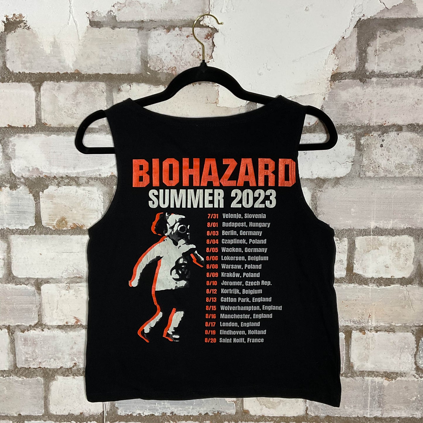 Biohazard 2023 Summer Tour Slash Neck