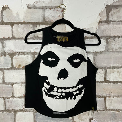 The Misfits Unwantee Upcycle Tank Top upcycled by Unwantees, sustainable fashion made in great Britain from vintage graphic tshirt