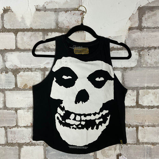 The Misfits Unwantee Upcycle Tank Top upcycled by Unwantees, sustainable fashion made in great Britain from vintage graphic tshirt