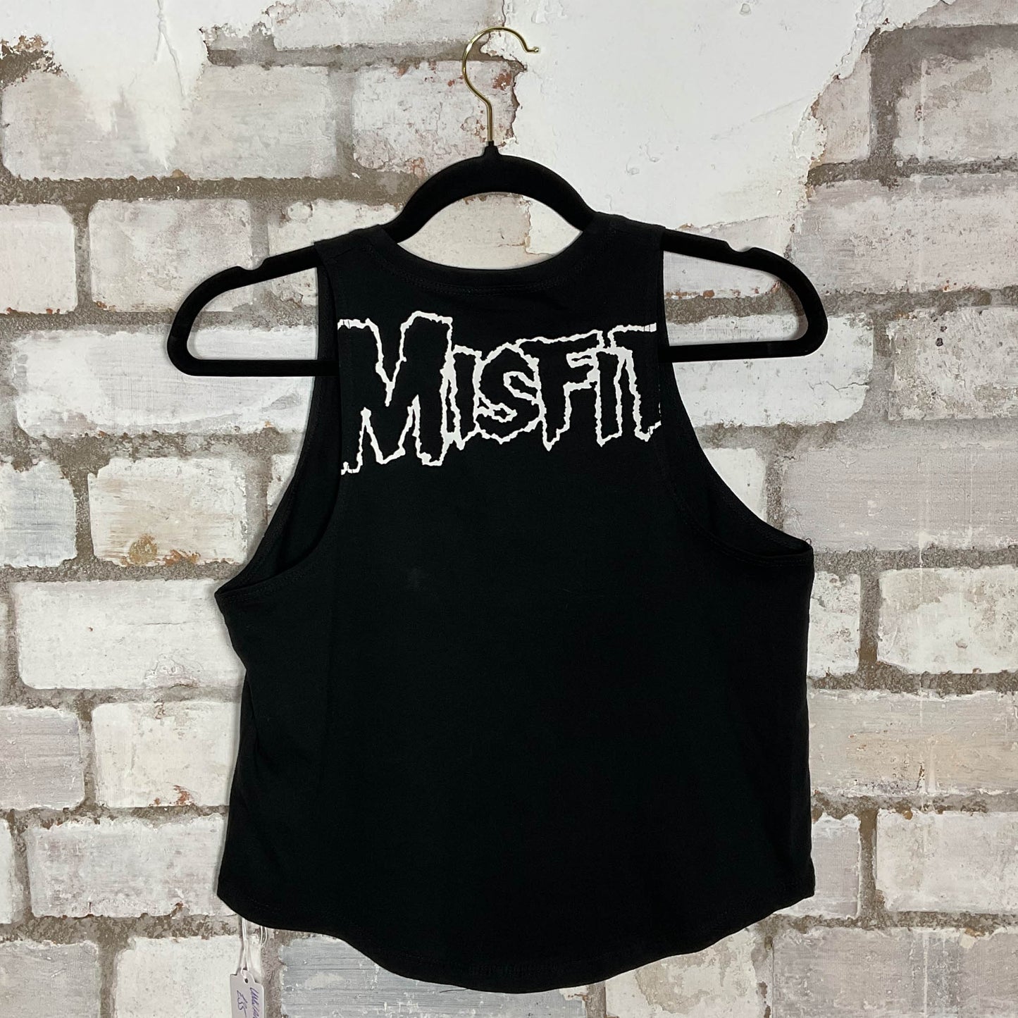The Misfits Unwantee Upcycle Tank Top upcycled by Unwantees, sustainable fashion made in great Britain from vintage graphic tshirt