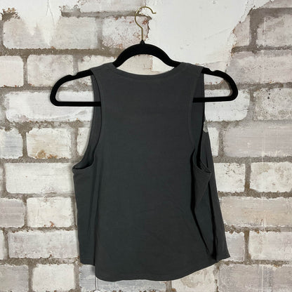 Fender Since 1946 design Unwantee Upcycle Tank Top upcycled by Unwantees, sustainable fashion made in great Britain from vintage graphic tshirt rear view