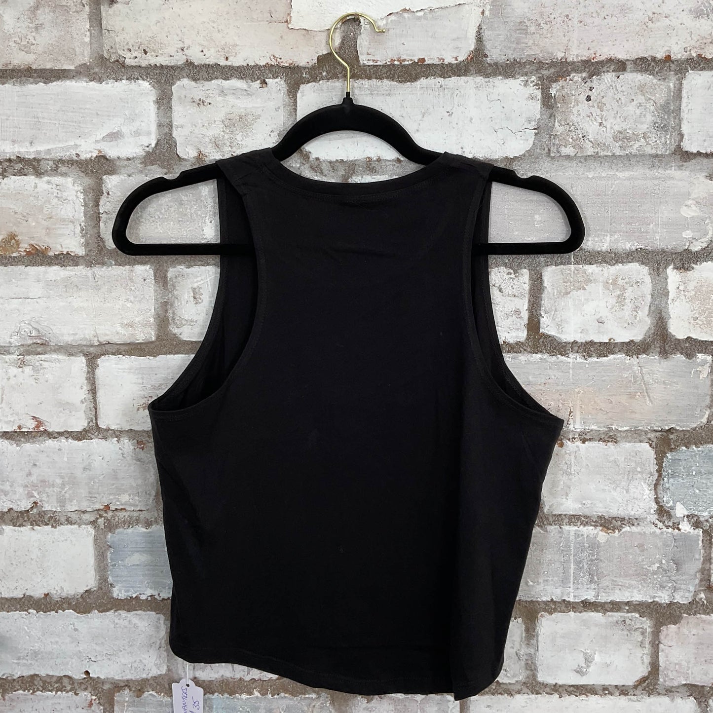 Guns’N’Roses Illustrated Design Racerback Upcycle Tank Top upcycled by Unwantees, sustainable fashion made in great Britain from vintage graphic tshirt rear view