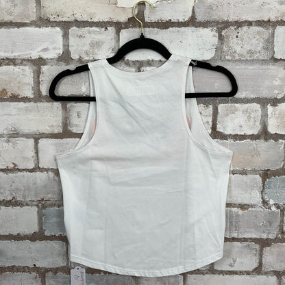Japanese Love Unwantee Tank Top upcycled by Unwantees, sustainable fashion made in great Britain from vintage graphic tshirt Rear View 