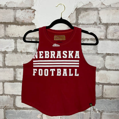 Adidas Nebraska Football Team Red Racerback Unwantee