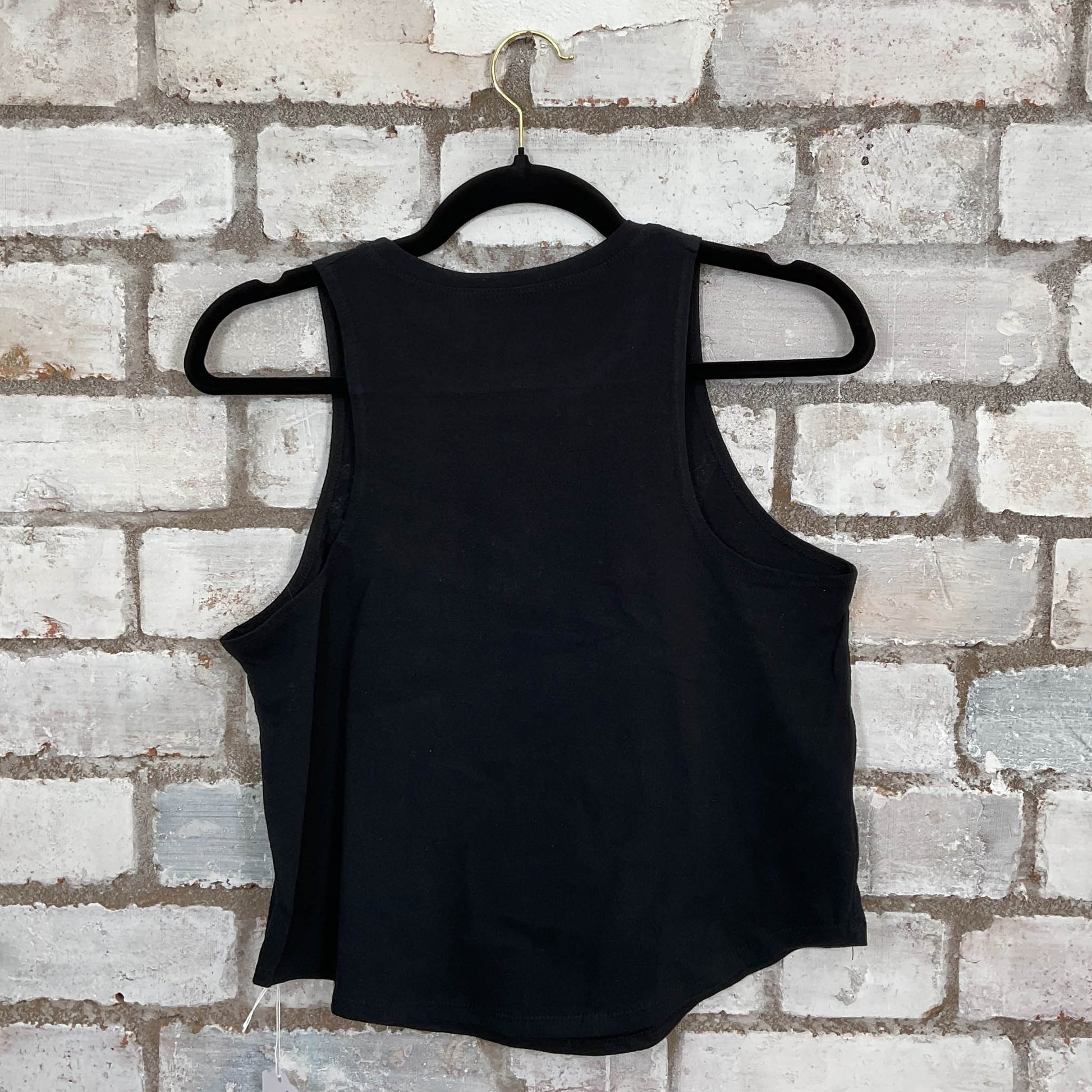 The Vamps Racerback Unwantee Racerback Unwantee Tank Top upcycled by Unwantees, sustainable fashion made in great Britain from vintage graphic tshirt rear view