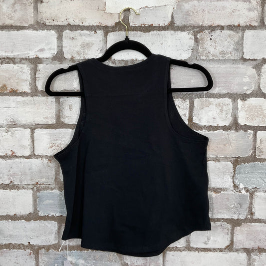 The Vamps Racerback Unwantee Racerback Unwantee Tank Top upcycled by Unwantees, sustainable fashion made in great Britain from vintage graphic tshirt rear view