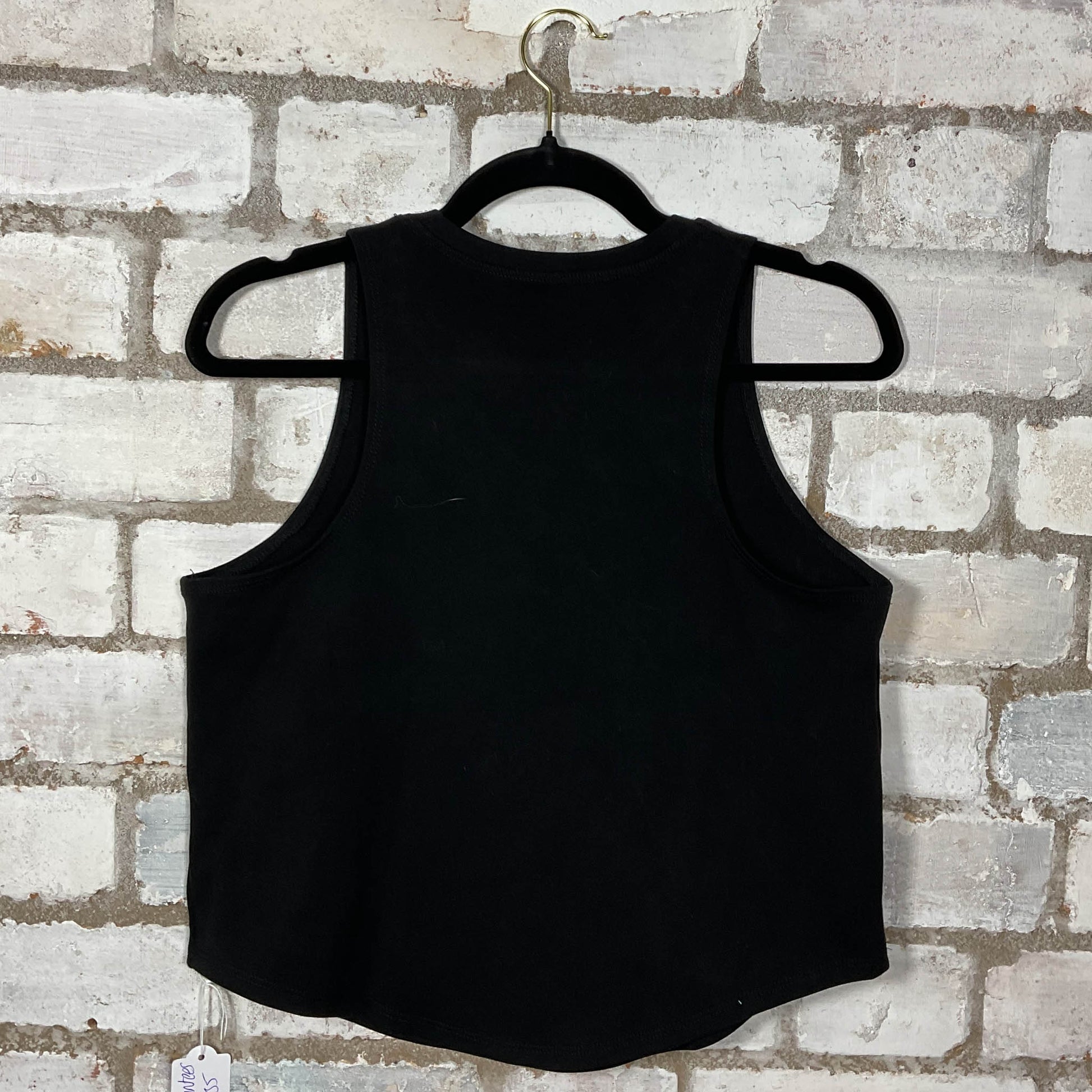 Beauty in the Struggle horse print Racerback Tank Top upcycled by Unwantees, sustainable fashion made in great Britain from vintage graphic tshirt 
