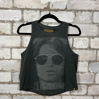 Jim Morrison The Doors Racerback Tank Top upcycled by Unwantees, sustainable fashion made in great Britain from vintage graphic tshirt 