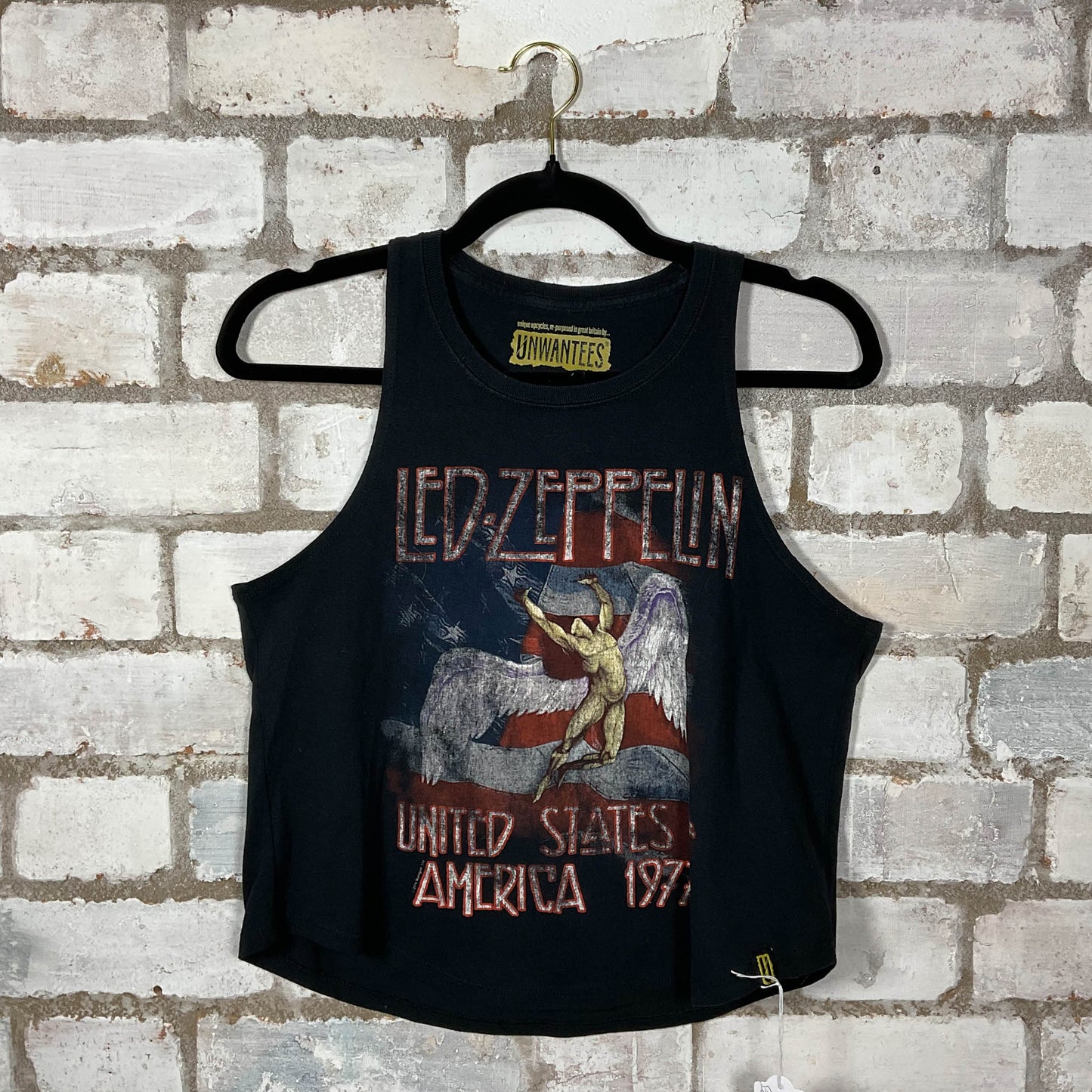 Led Zeppelin USA 1977 Racerback Unwantee