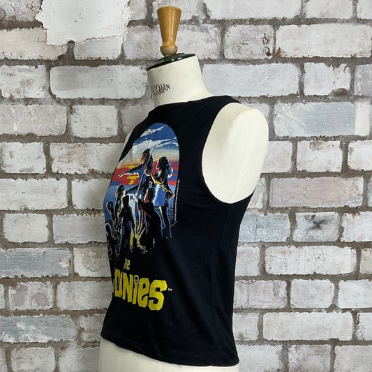 The Goonies tank top, The Goonies vest top, Classic 80s movie The Goonies, up cycle by Unwantees, epic 80s, tank top recycled